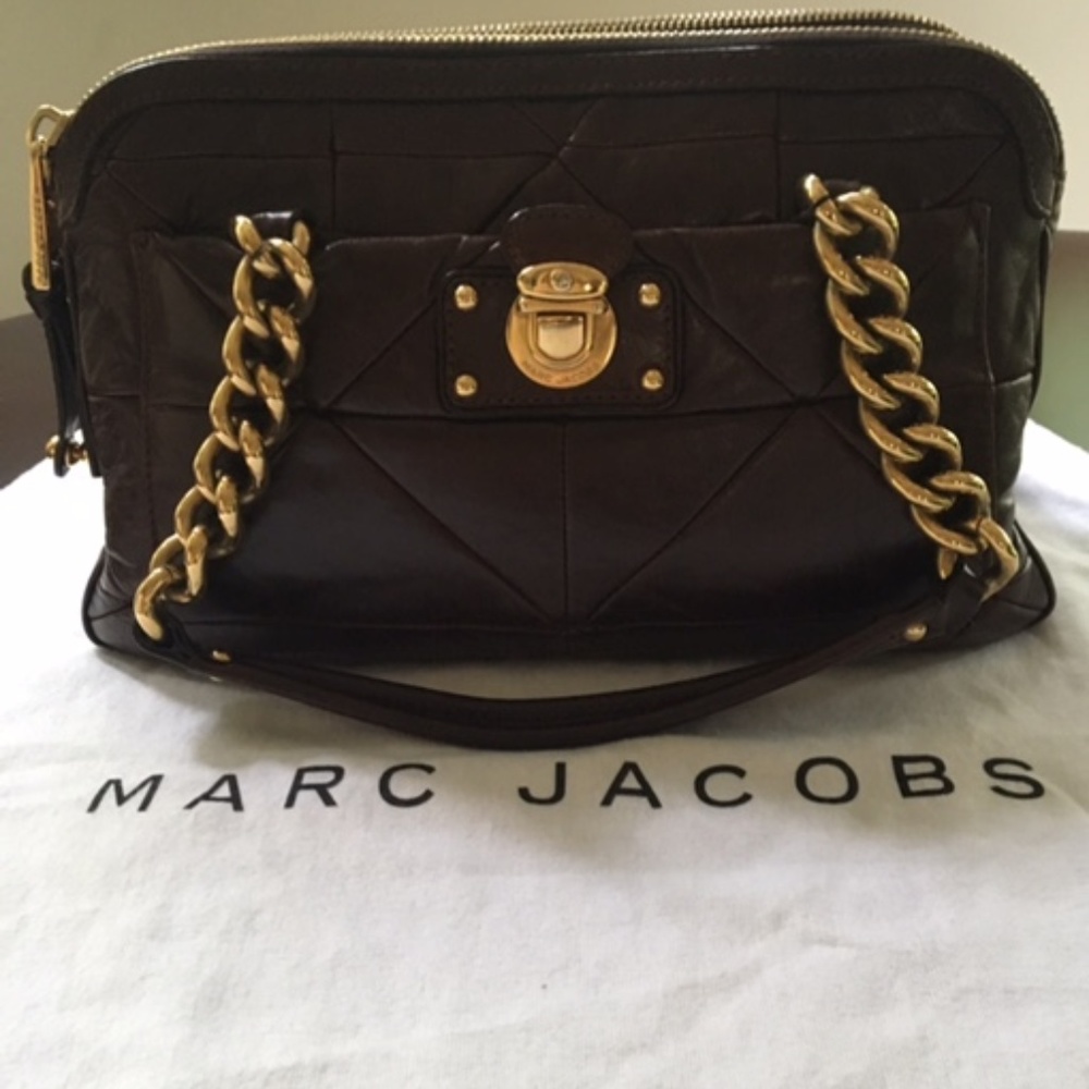 Marc Jacobs Couture Ines Quilted Leather Handbag